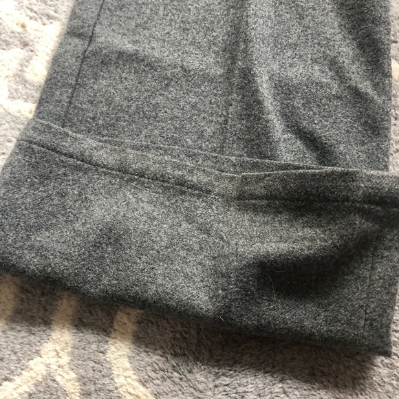 Sportmax by Max Mara Grey Wool Pants Size 8 - Picture 3 of 9